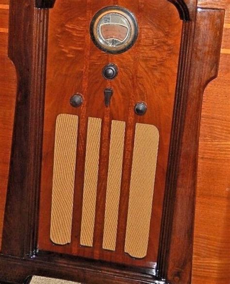 philco radio grille cloth vintage
